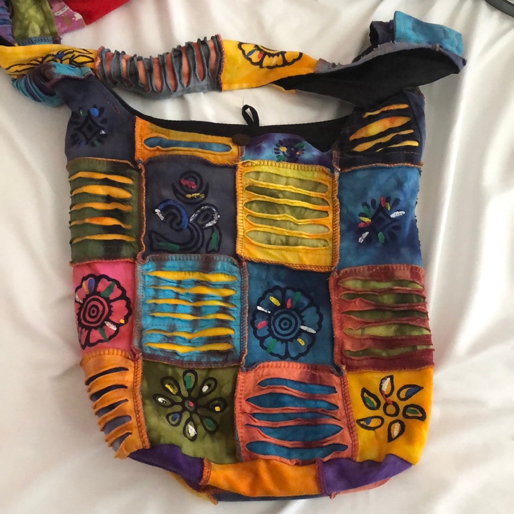 Colorful hobo bag